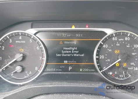 2024 Nissan Pathfinder S 4Wd из США, поврежденный, VIN 5N1DR3AC2RC204551